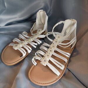 White Strappy Sandals